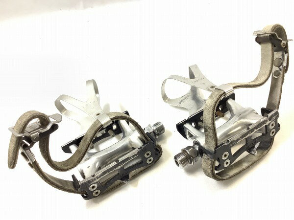 ペダル トゥクリップペダル ミカシマ トゥクリップペダル CUSTOM NUEVO NJS - 中古