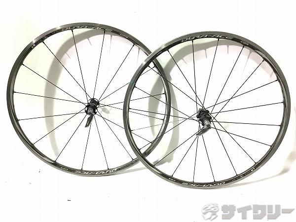 ホイール 700C シマノ ホイールセット WH-9000 DURA-ACE シマノフリー11s リム打ち/振れあり - 中古