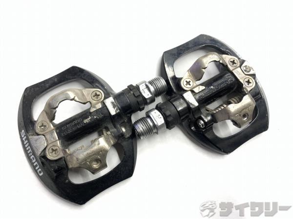 其它 - ペダル ビンディングペダル シマノ ビンディングペダル PD-A530 ブラック - 中古