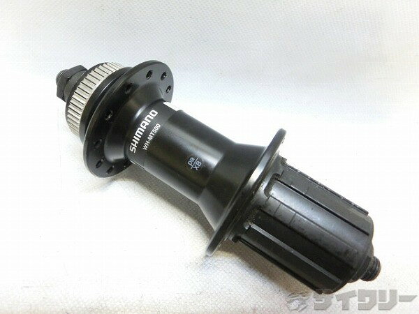 ハブ MTB用 シマノ リアハブ WH-MT500 135mm/24H/センターロック - 中古