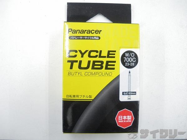 チューブ 700C パナレーサー チューブ　W/O 700x23〜28c　仏式60mm 新品