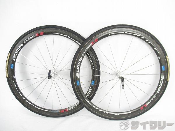 ホイール 700C ボーマ ホイール前後　CARBON　3.8　チューブラー　シマノフリー(11s) - 中古
