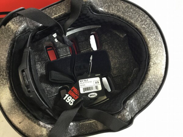 ヘルメット ベル ヘルメット スパン マットブラック XS（49〜53） 中古