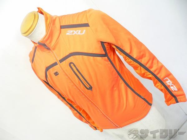 トップス ジャケット 2XU ジャケット オレンジ Sサイズ - 中古