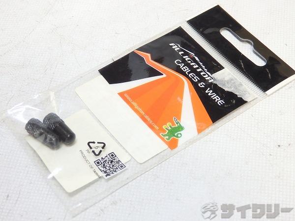 その他用品類 アリゲーター 仏式バルブキャップ ブラック - 中古