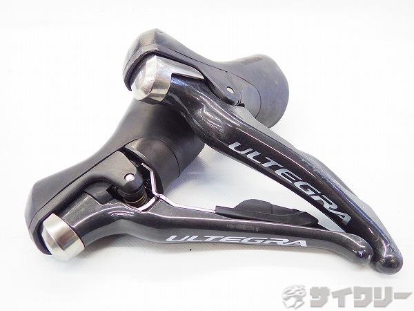 シフター デュアルコントロールレバー シマノ STIレバー ST-6800 ULTEGURA 2x11s - 中古(4.0)