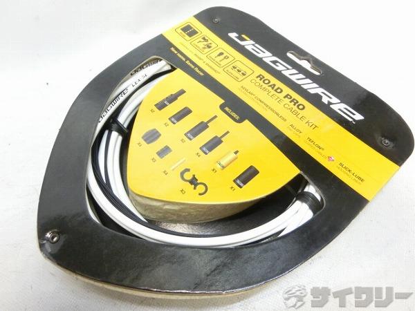 その他 ジャグワイヤー ロード用シフト・ブレーキワイヤセット ROAD PRO ホワイト - 中古