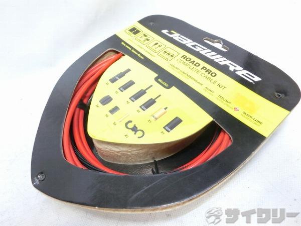 その他 ジャグワイヤー ロード用シフト・ブレーキワイヤセット ROAD PRO レッド - 中古