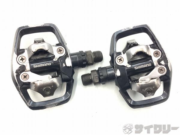 製品情報カテゴリペダル関連 ペダル ビンディングペダル メーカーシマノ年式-色状態ランクC(少々キズあり)送料サイズ小型サイズパーツクリート規格：SPD色：BLK状態コメント中古商品です。使用感傷等見受けられます。その他参考価格7、963円SHIMANO