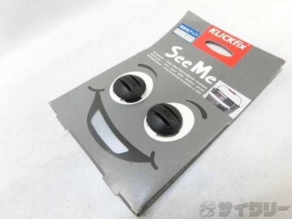バッグ類（車体用） その他 リクセンカウル バスケット用リフレクター SEE ME KM836 - 中古