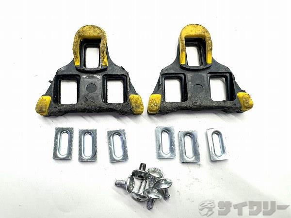 クリート 不明 クリート SPD-SL互換 イエロー - 中古