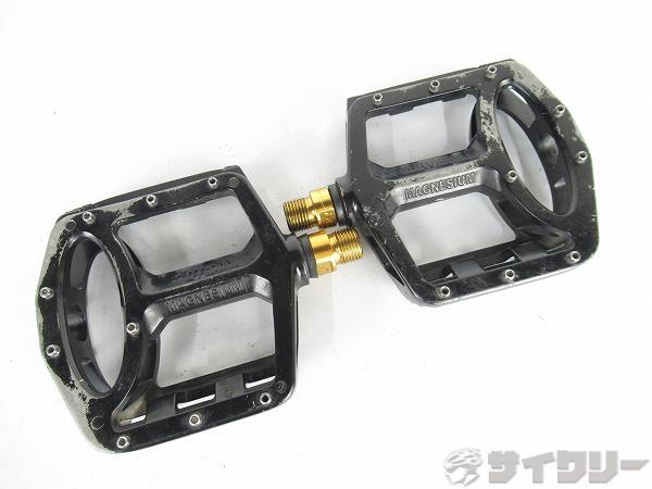 ペダル フラットペダル ウェルゴ フラットペダル　MG-1　チタンシャフト　ブラック...