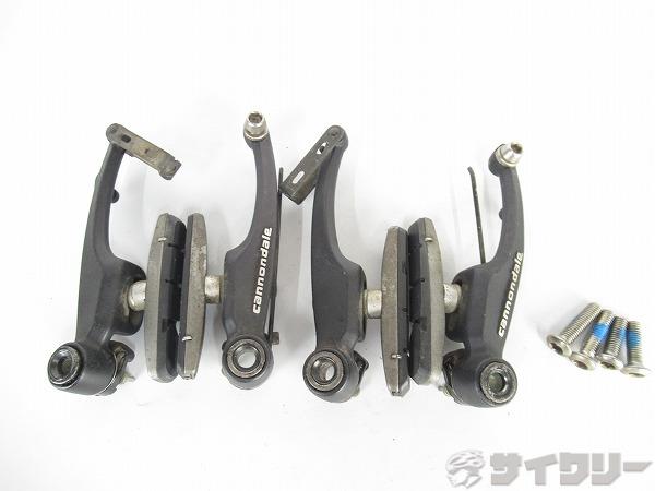 ブレーキ本体 Vブレーキ キャノンデール Vブレーキ前後　ブラック - 中古