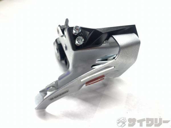 製品情報カテゴリドライブトレイン フロントディレイラー メーカーシマノ年式-色状態ランクC(少々キズあり)送料サイズ小型サイズクランプ径：31.8mm（シム）パーツ対応段数：2s状態コメント中古商品でございます。傷、汚れがございます。ワイヤー固定ボルトが欠品しております。写真掲載品で全てになります。その他
