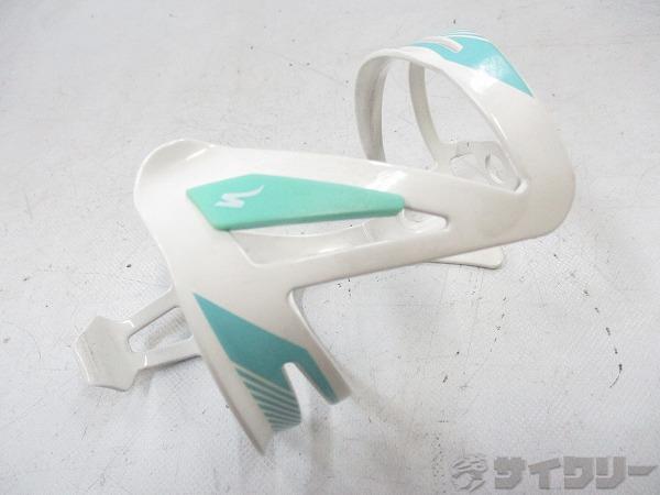 製品情報カテゴリ用品類 ボトルケージ メーカースペシャライズド年式-色状態ランクC(少々キズあり)送料サイズ小型サイズパーツ規格：レーサーボトル色：ホワイト/エメラルド状態コメント中古商品です。使用に伴う小傷、使用感がございます。その他