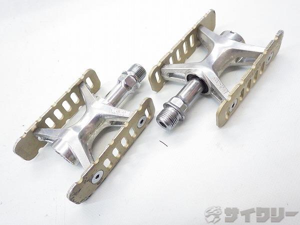 ペダル フラットペダル 三ヶ島 フラットペダル PROMENADE - 中古