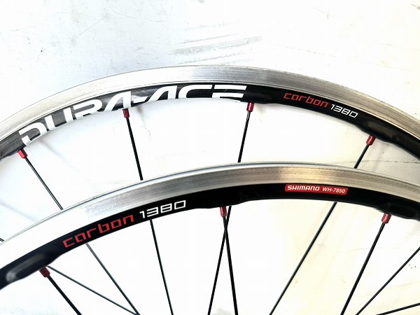 ホイール 700C シマノ ホイールセット WH-7850 DURA-ACE 622×15 16/20H 8-10s - 中古
