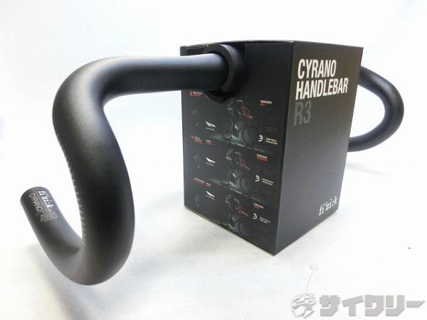 ハンドル ドロップ フィジーク ドロップハンドル CYRANO R3 BULL 400mm/φ31.8mm - 中古