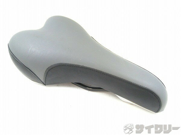 サドル 不明 サドル スチールレール グレー/ブラック - 中古