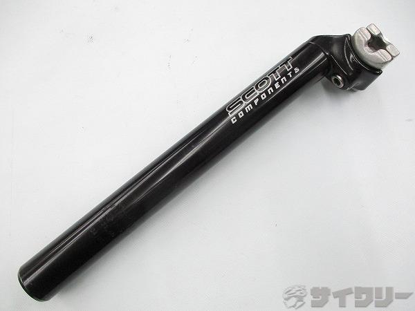 製品情報カテゴリサドル関連 シートポスト 31.6mm メーカースコット年式-色状態ランクC(少々キズあり)送料サイズ小型サイズパーツ色：ブラックポスト径：31.6mmポスト長：300mm状態コメント中古商品です。使用感、傷、汚れがございます。画像に写っているもので全てでございます。その他