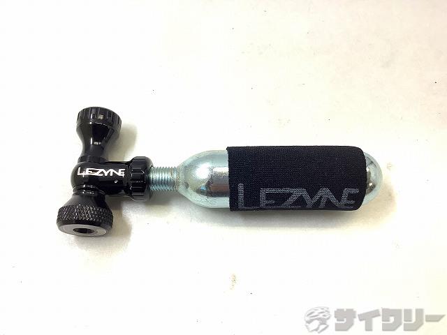 空気入れ、ポンプ 携帯ポンプ レザイン CLIK DRIVE CO2 WITH 20G CARTRIDGE - 中古