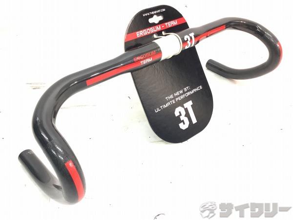 ハンドル ドロップ 3T カーボンドロップハンドル ERGOSUM TEAM 440mm/φ31.8mm - 中古