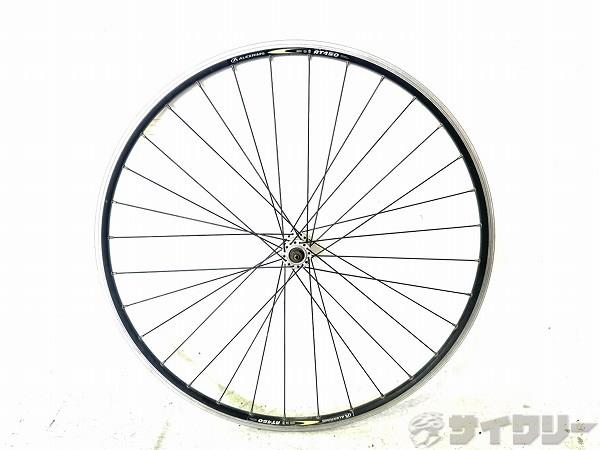 製品情報カテゴリホイール関連 ホイール 700C クリンチャーメーカーアレックスリムズ年式-色状態ランクD(年式相応のキズあり)送料サイズ中型サイズ対応タイヤサイズ：700Cリムサイズ：622×14オーバーロックナット寸法：100mmホール数：32Hパーツリム：アレックスリムズ AT450ハブ：純正リム規格：クリンチャーバルブ規格：仏式状態コメント中古商品でございます。使用感、傷、汚れがございます。削れ、摩耗、錆がございます。デカール傷箇所がみられます。リムテープ・クイックは付属いたしません。強くゴリ感、やや強くフレがみられます。写真掲載品で全てになります。その他