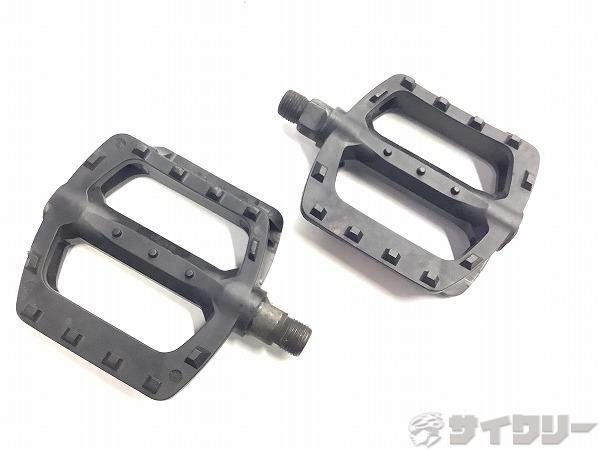ペダル フラットペダル ウェルゴ フラットペダル ブラック - 中古(4.0)
