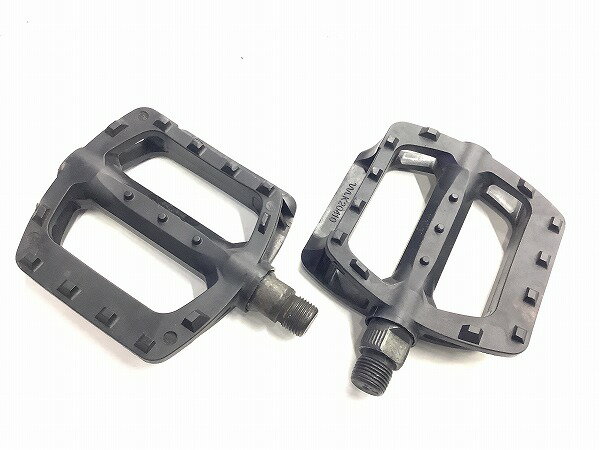 ペダル フラットペダル ウェルゴ フラットペダル ブラック - 中古