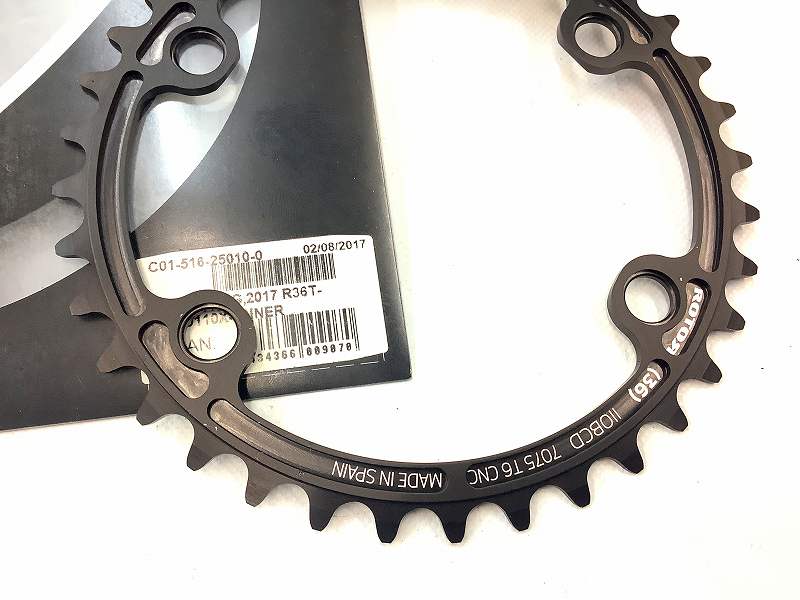 クランク チェーンリング ローター インナーチェーンリング noQ 36T/PCD110mm/4穴 ...