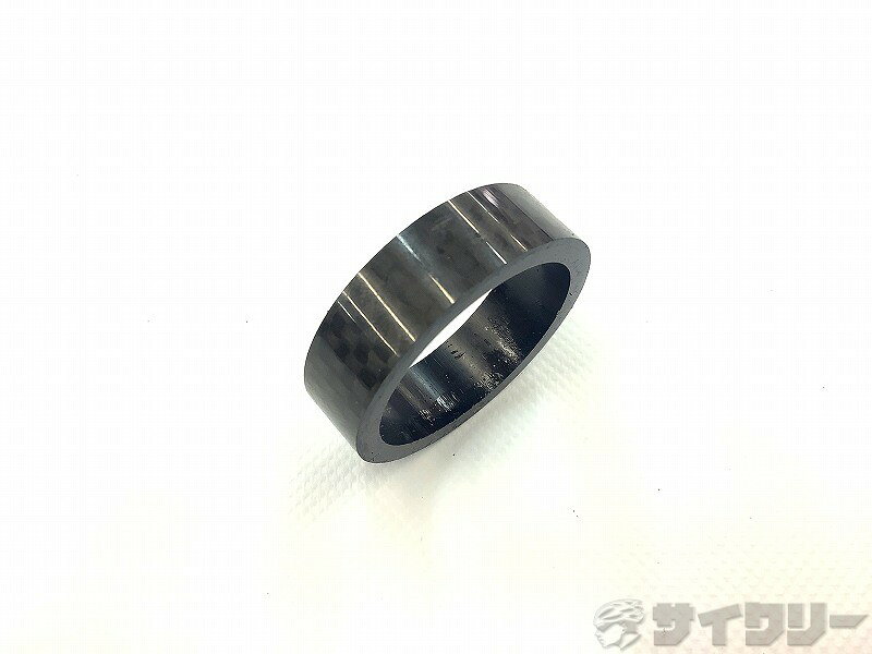 ヘッドパーツ コラムスペーサー 不明 カーボンコラムスペーサー 10mm OS - 中古