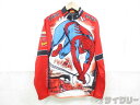トップス 長袖ジャージ パールイズミ 長袖フルジップジャージ SPIDERMAN スパイダーマン Mサイズ - 中古