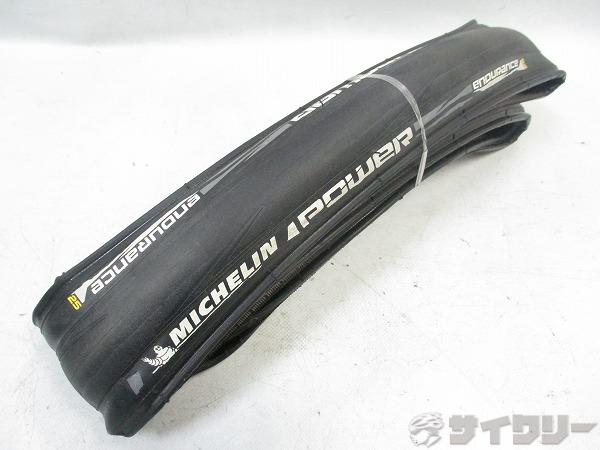 タイヤ 700C ミシュラン クリンチャータイヤ POWER ENDURANCE 700x25c 中古