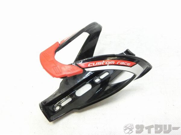 ボトルケージ エリート ボトルケージ CUSTOM RACE ブラック - 中古