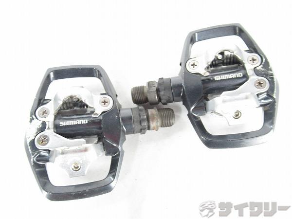 ペダル ビンディングペダル シマノ ビンディングペダル　PD-ED500　SPD対応　※微ガタ有 - 中古