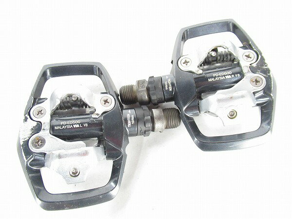 ペダル ビンディングペダル シマノ ビンディングペダル　PD-ED500　SPD対応　※微ガ...