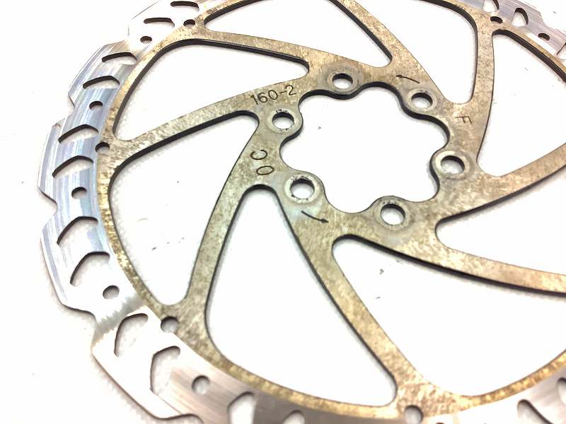 サイクリーのブレーキ用小物 ディスクローター 不明 ディスクローター 160mm 6穴 - 中古｜アングル2