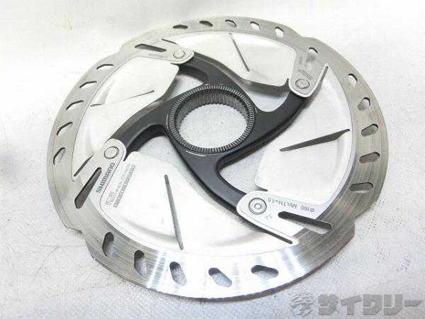 ブレーキ用小物 ディスクローター シマノ ディスクローター SM-RT800-S φ160mm/センターロック - 中古
