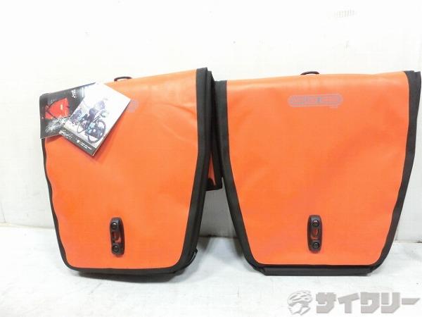 バッグ類（車体用） その他 オルトリーブ サイドバッグ BACK ROLLER FREE オレンジ ※汚れあり - 中古