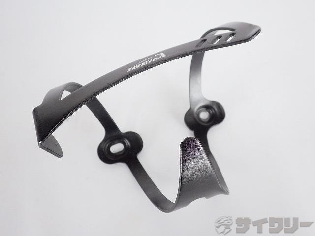 ボトルケージ IBERA ボトルケージ　アルミ　ブラック　レーサーボトル対応 - 中古