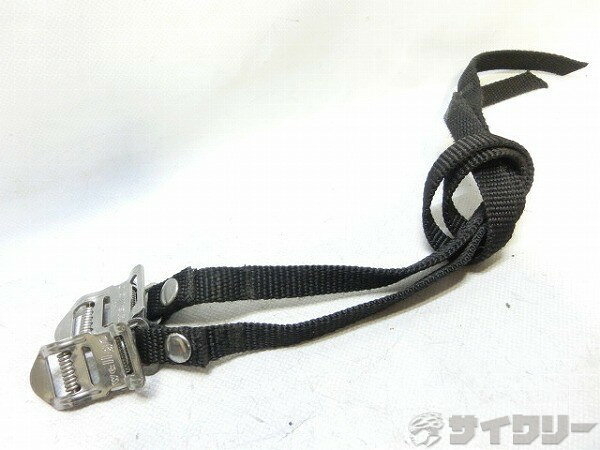 トゥクリップ/トゥストラップ ウェルゴ トゥストラップ ブラック - 中古