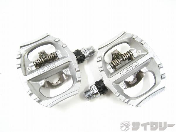 ペダル ビンディングペダル シマノ 片面ビンディングペダル PD-A530 SPD シルバー ...