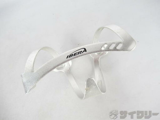 ボトルケージ イベラ ボトルケージ シルバー レーサーボトル用 - 中古 ボトルケージ イベラ ボトルケージ シルバー レーサーボトル用 - 中古