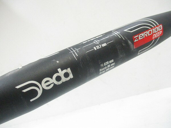 ハンドル ドロップ デダ ドロップハンドル ZERO100 DEEP 420/31.7mm - 中古