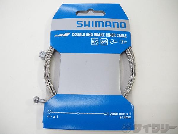 ブレーキ用小物 その他 シマノ 両エンド鉄ブレーキインナーケーブル　1.6x2050mm 新品