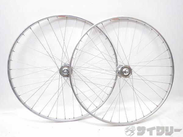 ホイール 700C アラヤ ホイールセット WORLD CHAMPION ハブ:SUNSIN 700c/固定/NJS刻印 - 中古