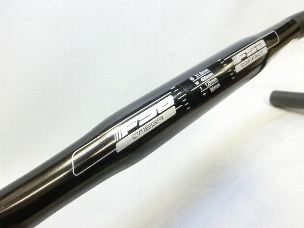 ハンドル ドロップ FSA ドロップハンドル OMEGA COMPACT 400mm/φ31.8mm - 中古
