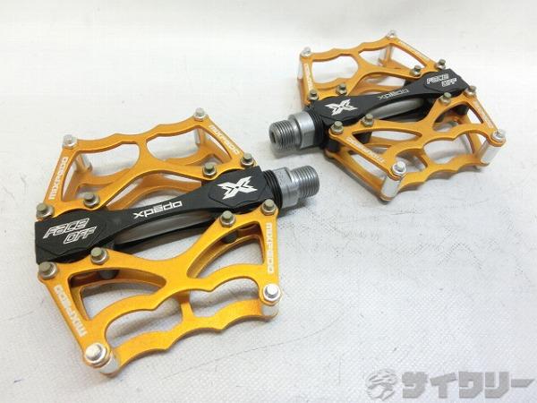 ペダル フラットペダル エクスペド フラットペダル FACE OFF - 中古