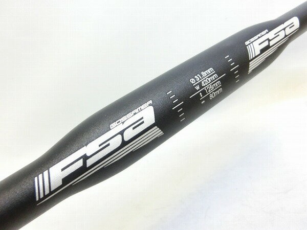 ハンドル ドロップ FSA ドロップハンドル GOSSAMER 420mm/φ31.8mm - 中古