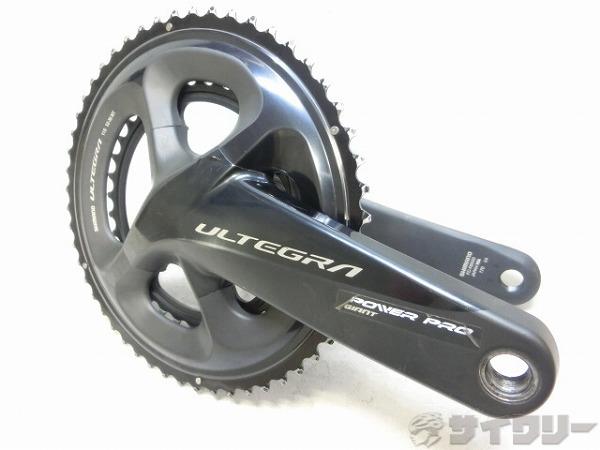 クランク クランク本体 シマノ/ジャイアント パワーメータークランク ULTEGRA POWER PRO FC-R8000 - 中古